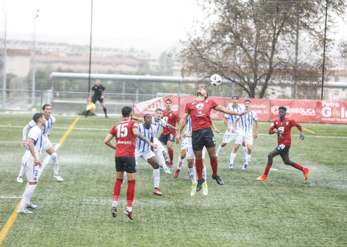 Una acción del partido del Diocesano contra el Leganés B (2-3)