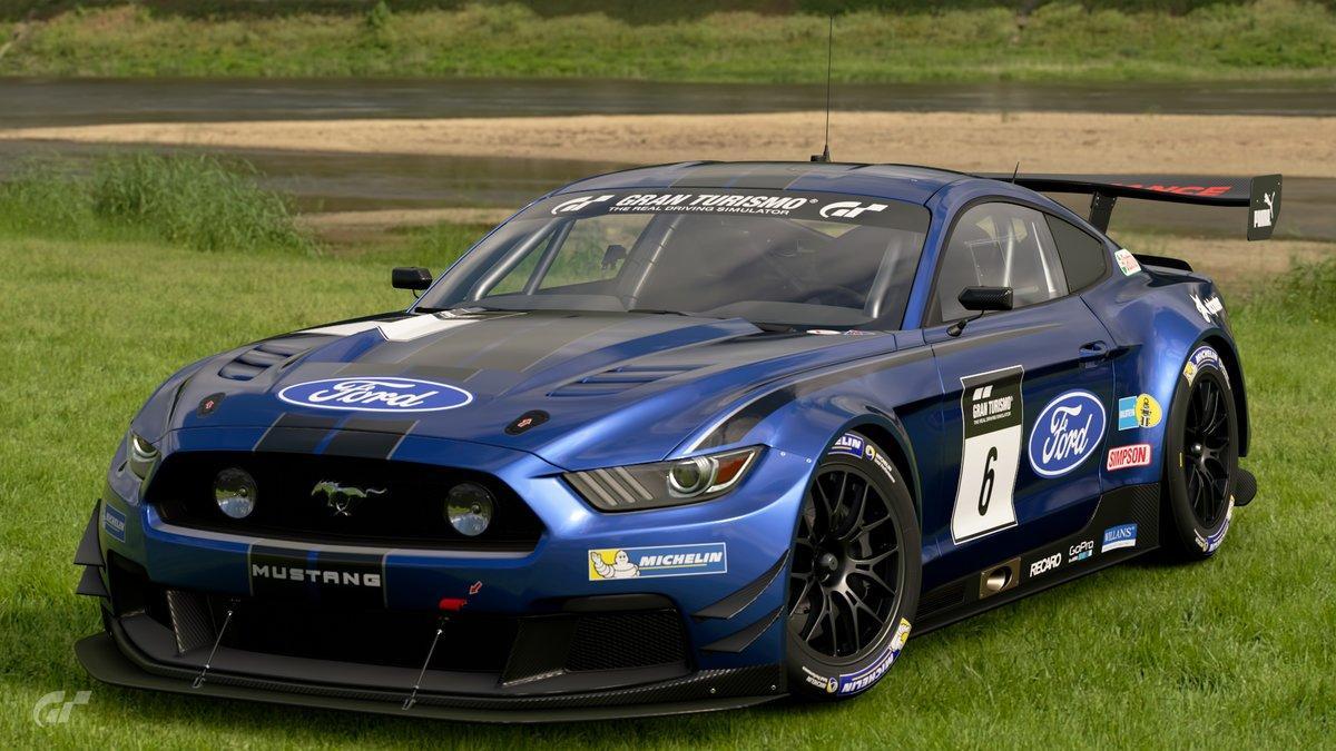 Ford Mustang en Gran Turismo Sport.