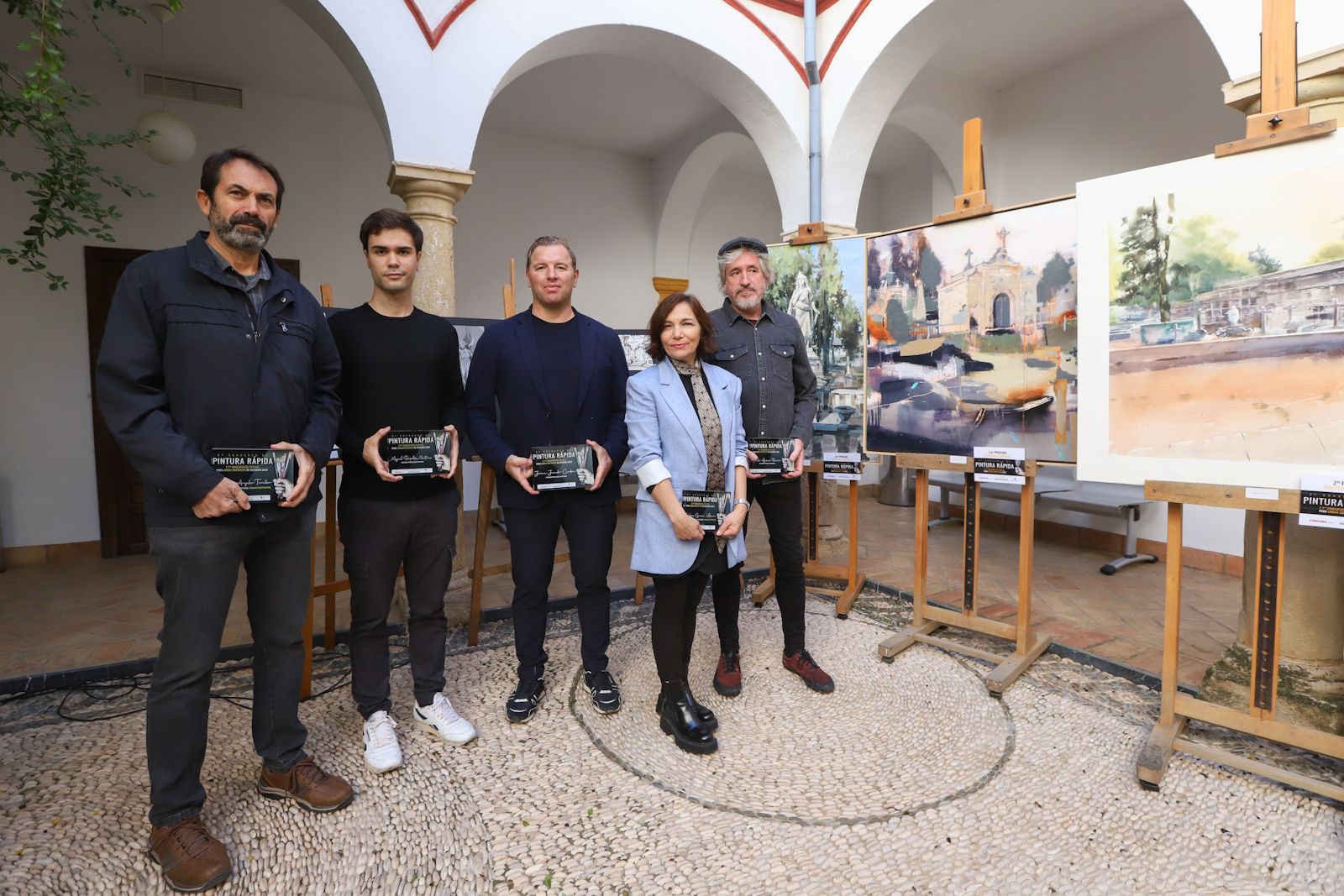 CÓRDOBA y Cecosam entregan unos premios "aliciente" para la pintura rápida y los 'urban sketchers'