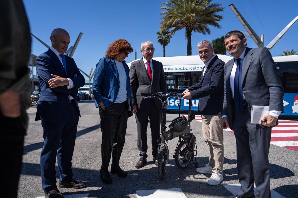 BARCELONA 16/05/2025 Barcelona. Inauguración al publico el muelle de Barcelona Nord. Asistira el president del Port de Barcelona, José Alberto Carbonell; lalcalde de Barcelona, Jaume Collboni; i el director de Port Vell, David Pino. FOTO de ZOWY VOETEN