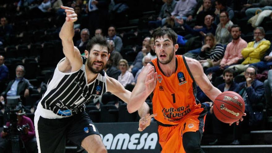 El Valencia Basket recupera el liderato en la Eurocup