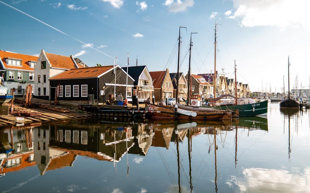 Pueblo pesquero de Urk, en la provincia de Flevopolder.