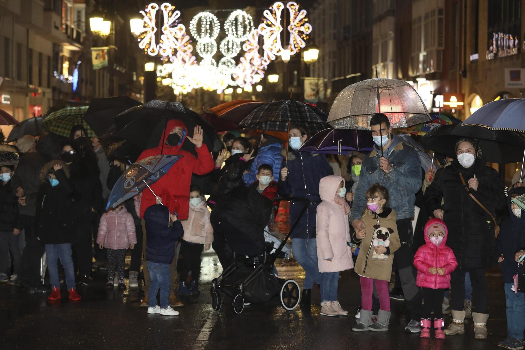 Cabalgata de Reyes Magos en Avilés