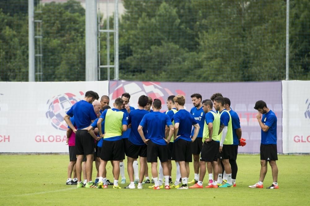 Entrenamiento del Real Oviedo