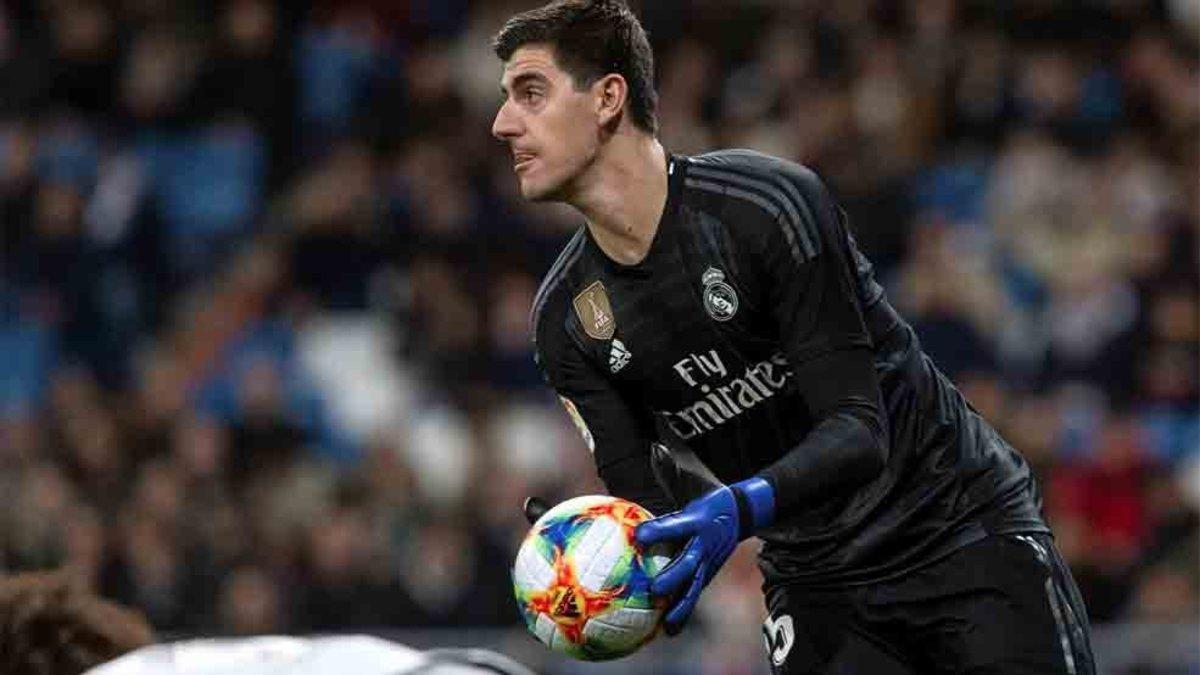 Courtois habló de su relación con la afición del Atlético