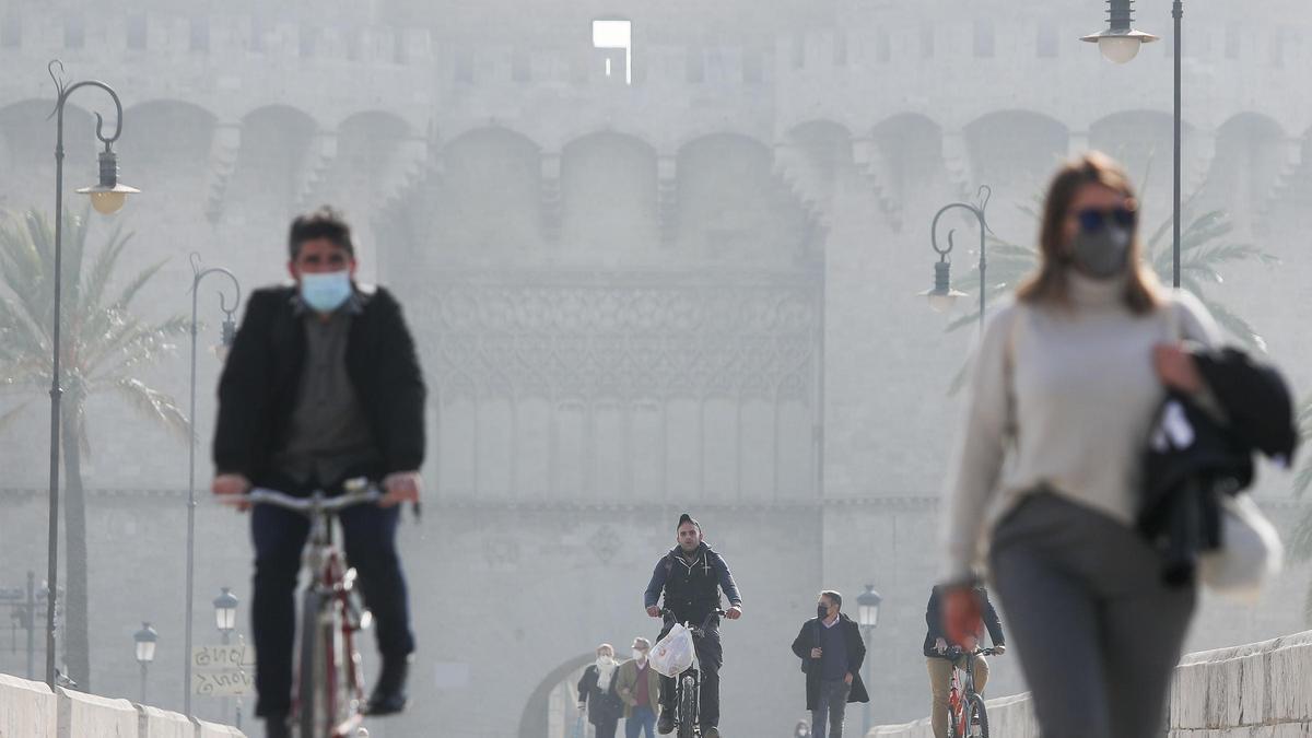 Niebla en Valencia