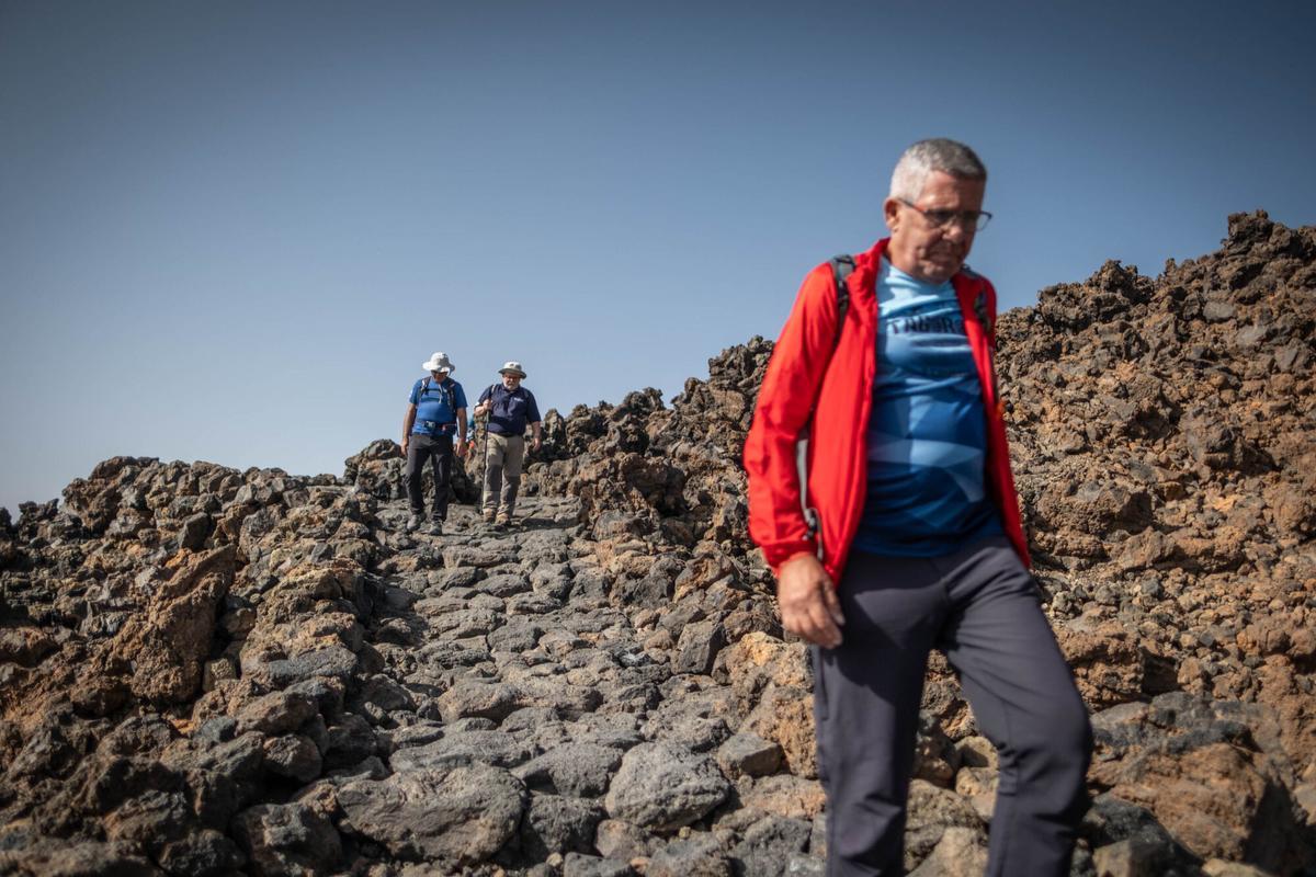 Inauguración refugio Altavista en el Teide