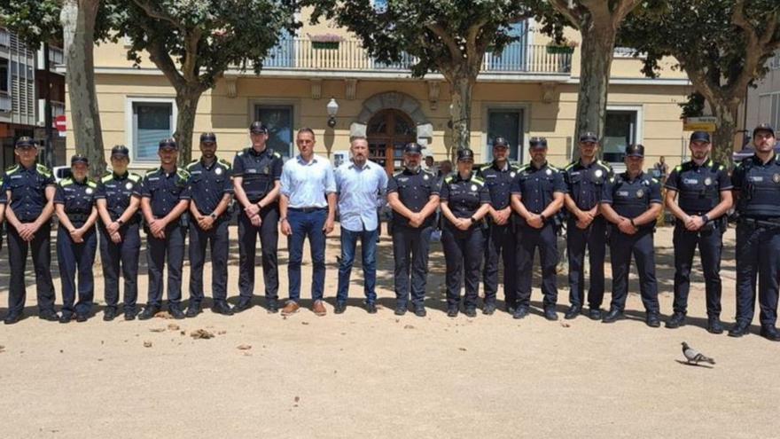 La Policia Local de Sant Feliu incorpora 15 agents