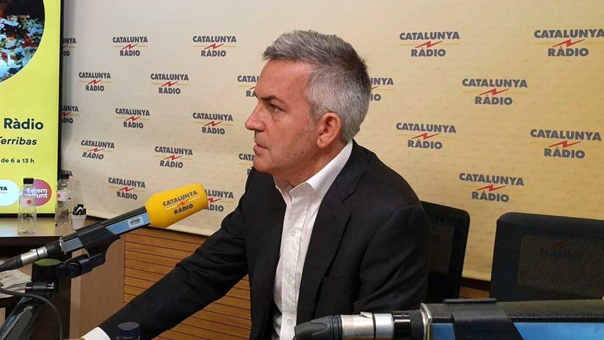 Font, durante su entrevista en Catalunya Ràdio