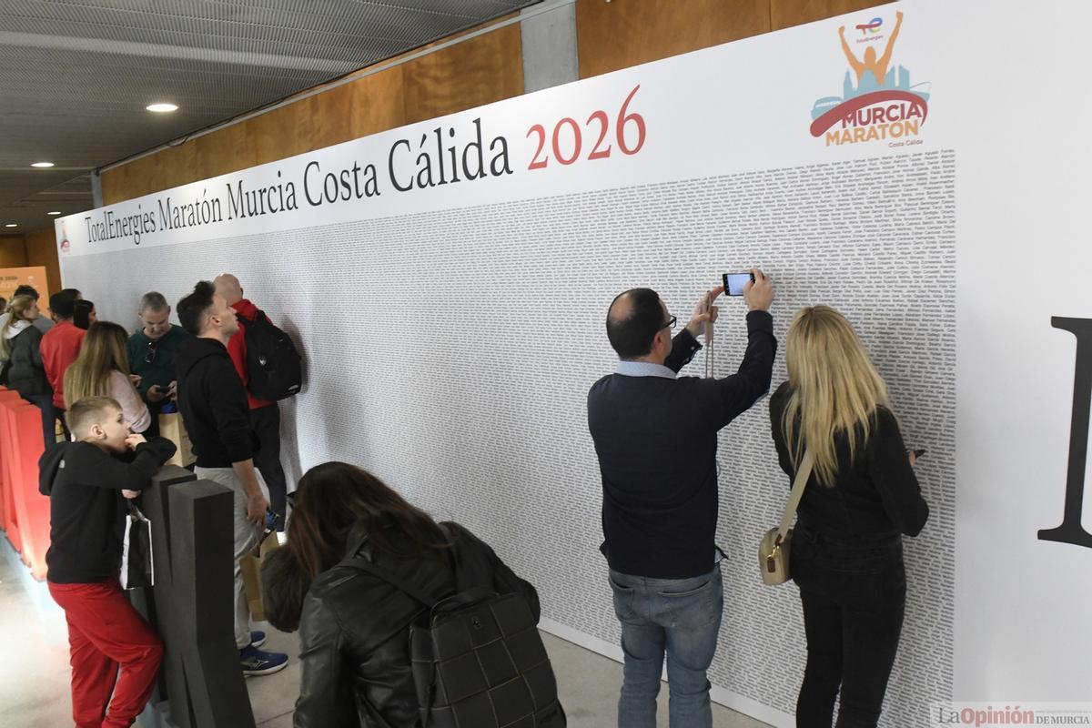TotalEnergies Murcia Maratón Costa Cálida: entrega de dorsales