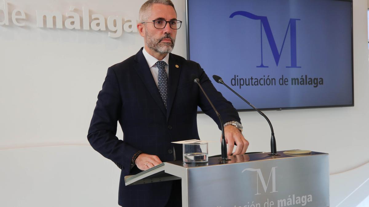 El vicepresidente de la Diputación, Juan Carlos Maldonado.