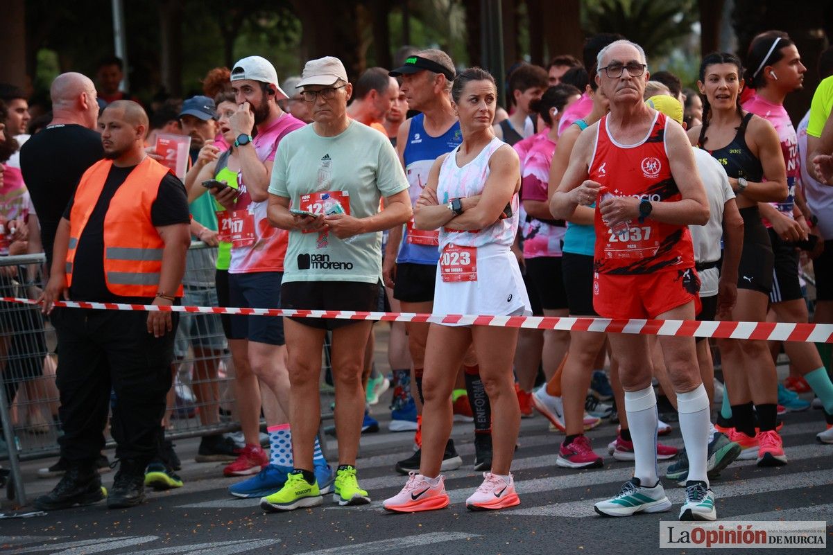 Las mejores imágenes de la carrera nocturna de Murcia