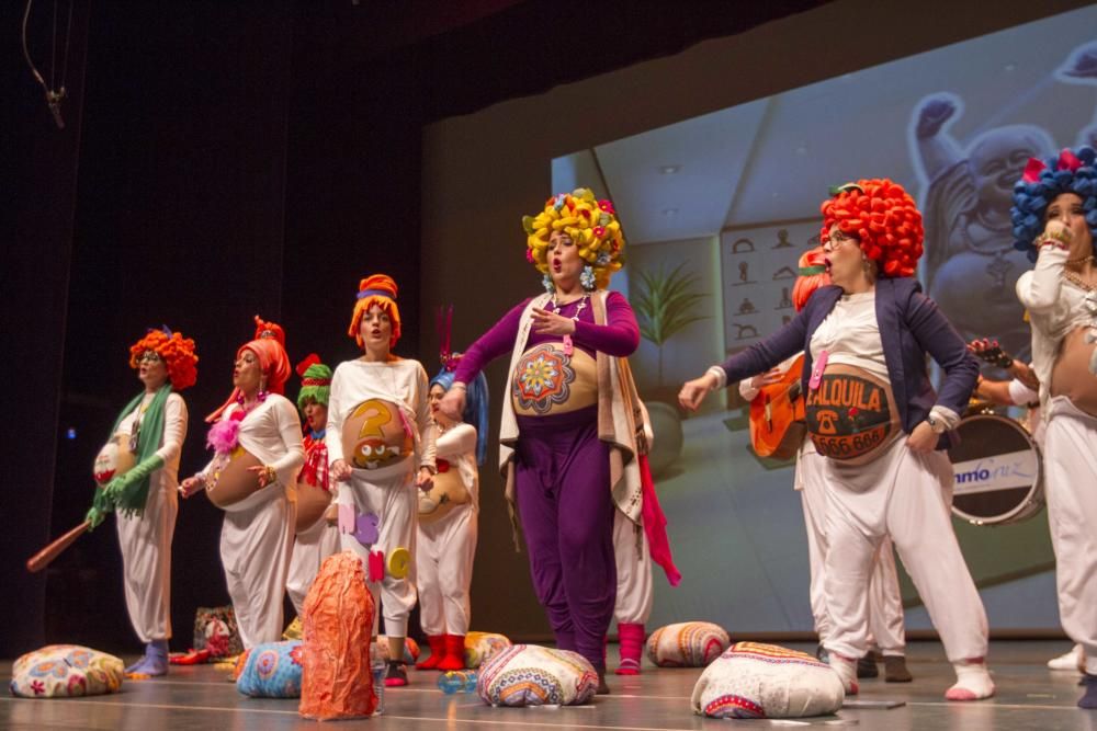 Segunda semifinal concurso nacional de chirigotas del Carnaval de Cartagena 2019