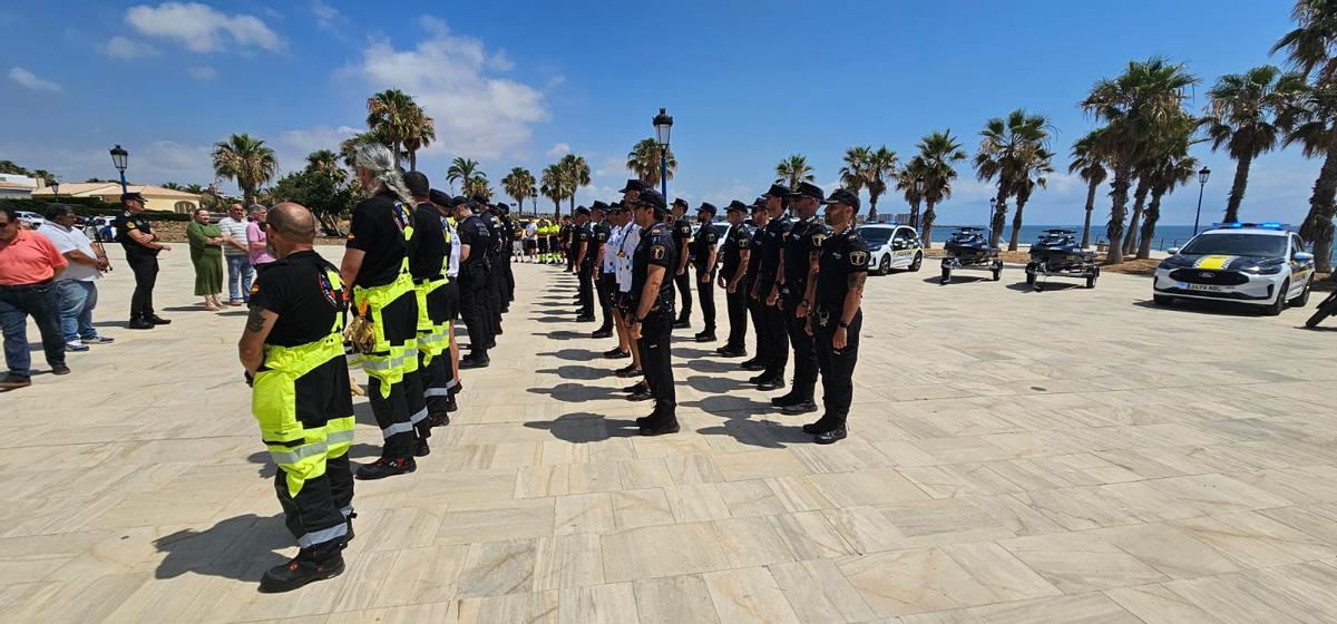 Protección Civil se suma al dispositivo