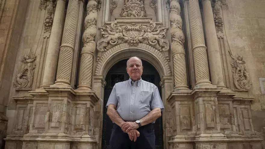 Joan Castaño, archivero del Misteri durante 40 años