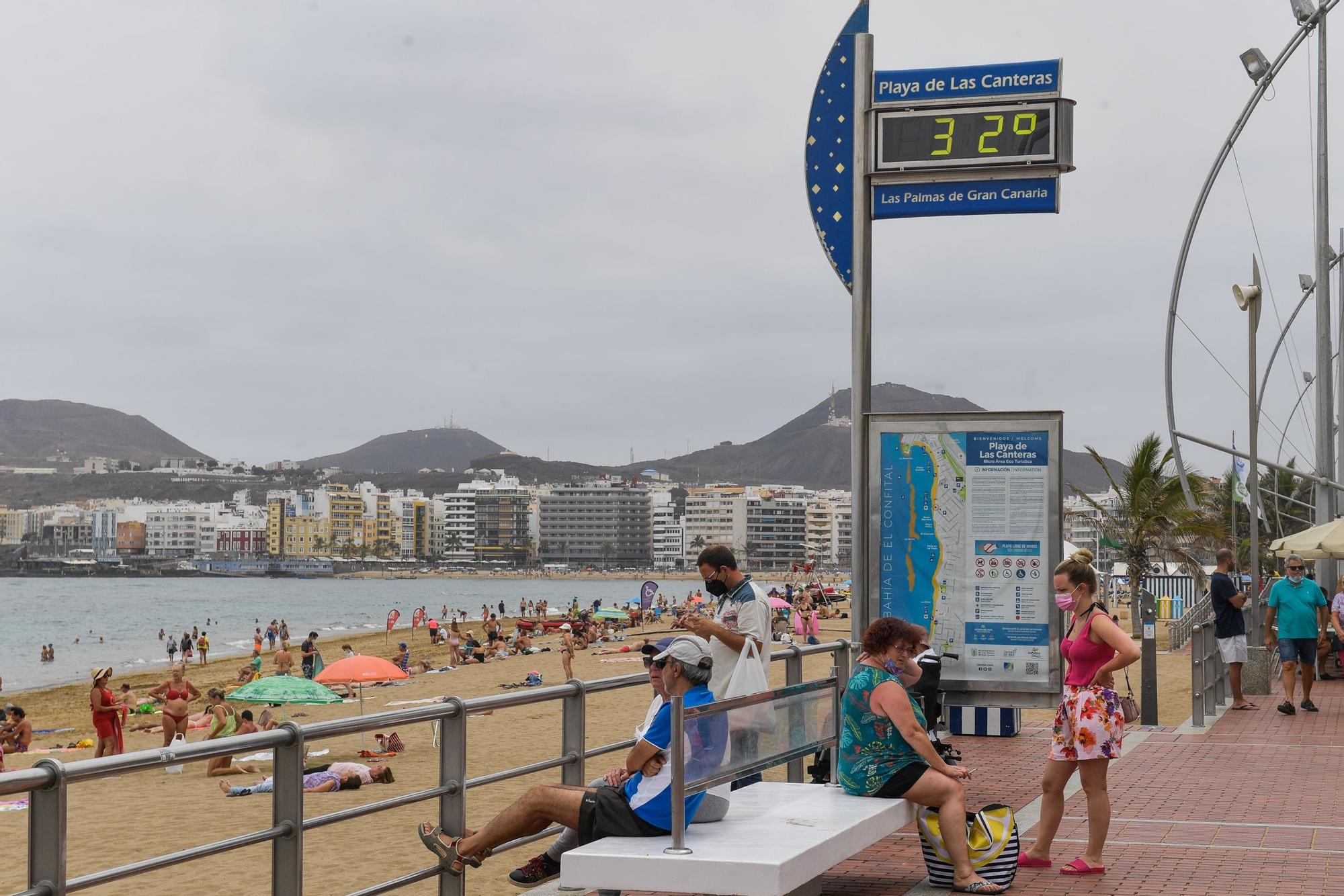 Un domingo con panza de burro en Las Canteras (11/07/21)