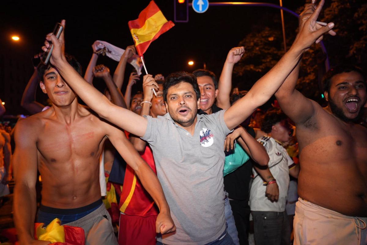 La celebración en Madrid del segundo Mundial ganado por España, en imágenes La celebración en Madrid del segundo Mundial ganado por España, en imágenes