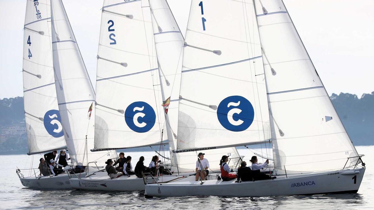 Imagen de una de las mangas celebradas ayer.