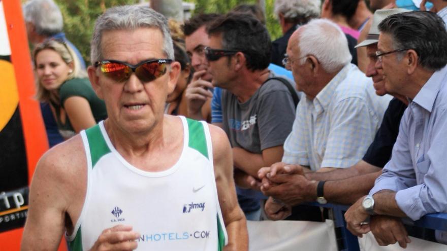 Miquel Garcías, durante una prueba popular