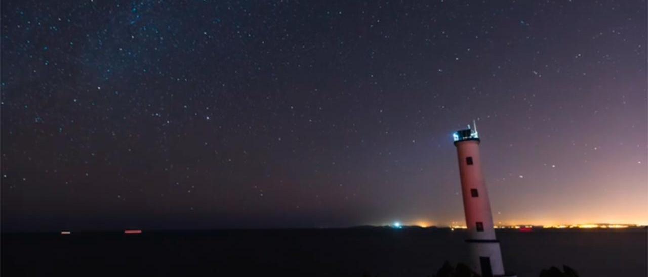 Toda una noche bajo el cielo estrellado de Cabo Home, en 20 segundos