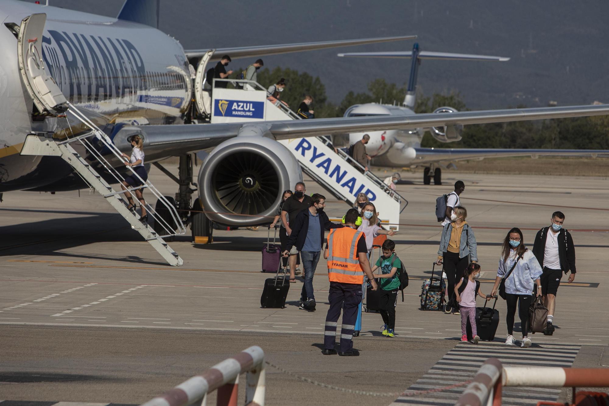 «Només estava ocupada una quarta part de l’avió»