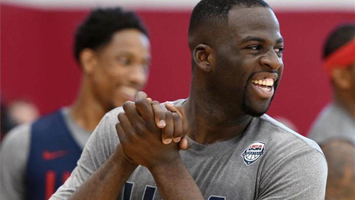 Draymond Green, concentrado con Estados Unidos para disputar los Juegos