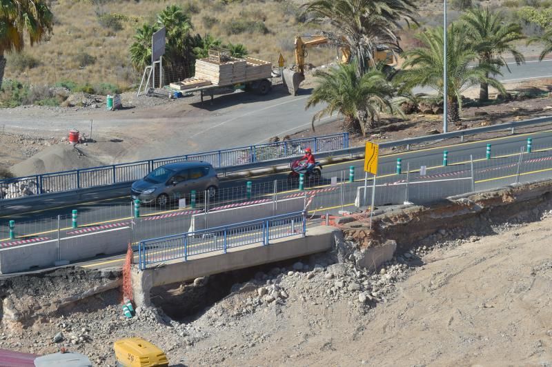 16-08-2018 LAS PALMAS DE GRAN CANARIA. Obra de la rotonda de El Veril. Fotógrafo: ANDRES CRUZ  | 16/08/2018 | Fotógrafo: Andrés Cruz