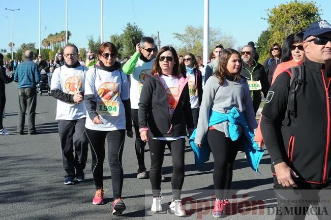 Carrera popular AFACMUR y La7TV en La Alberca: senderistas