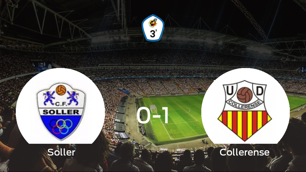 El Collerense gana en el Soller al Soller (0-1)