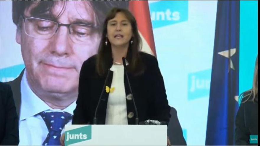 Borràs: “Esta noche se ha producido una victoria del independentismo"