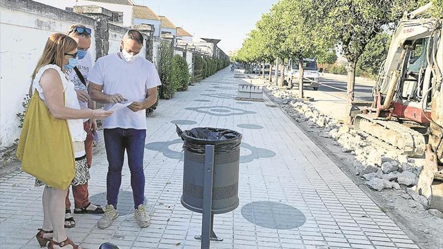 La red de carril bici en ampliación uniendo colegios y equipamientos