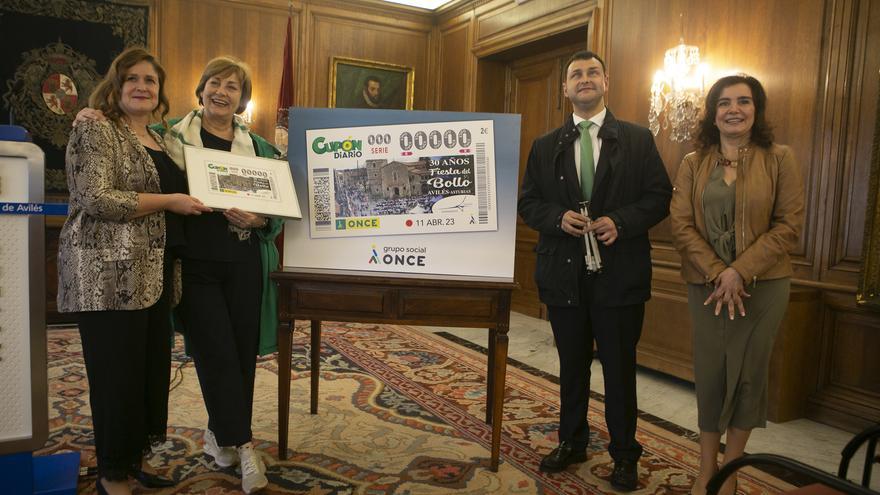 La Comida en la Calle, imagen del cupón de la ONCE del 11 de abril