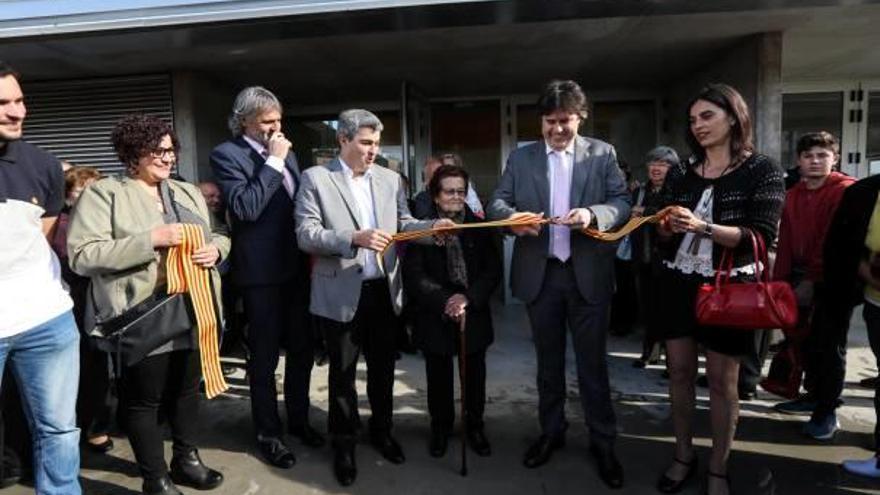 Bonmatí inaugura el pavelló poliesportiu