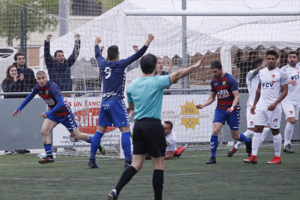 Les imatges del Llagostera - Terrassa (5-0)