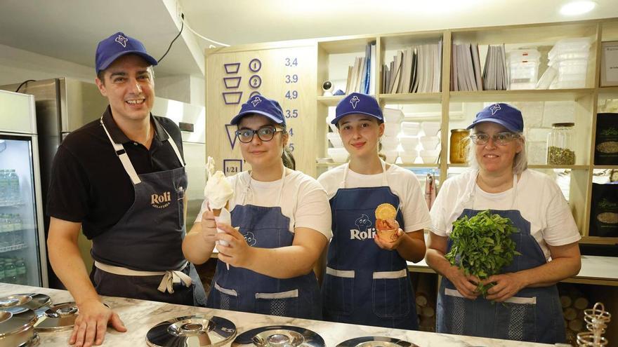 Roli, la gelateria artesana de Girona que "cuina gelats"