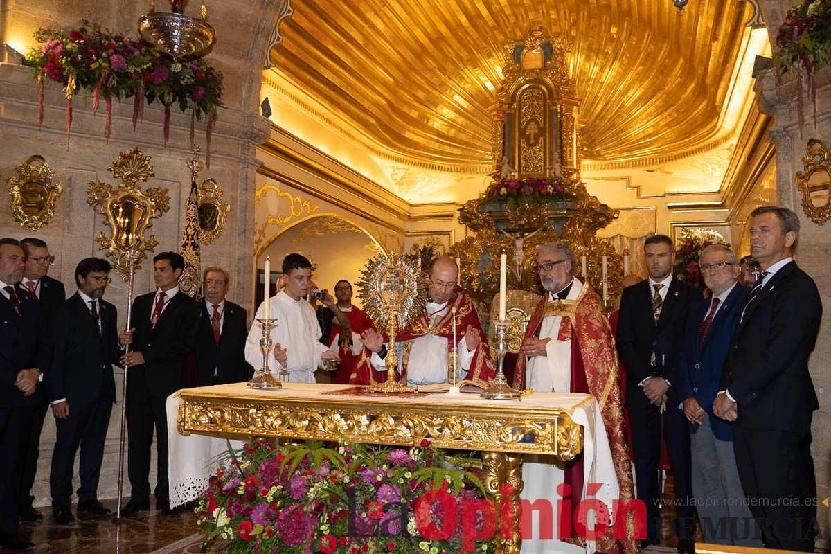 Procesión de exaltación de la Vera Cruz en Caravaca