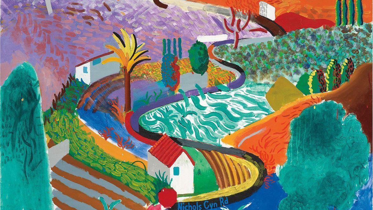 Vendida una obra de Hockney por 35 millones de euros