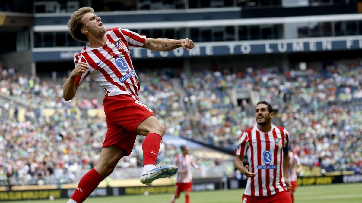 Barrios marcó un doblete ante Seattle