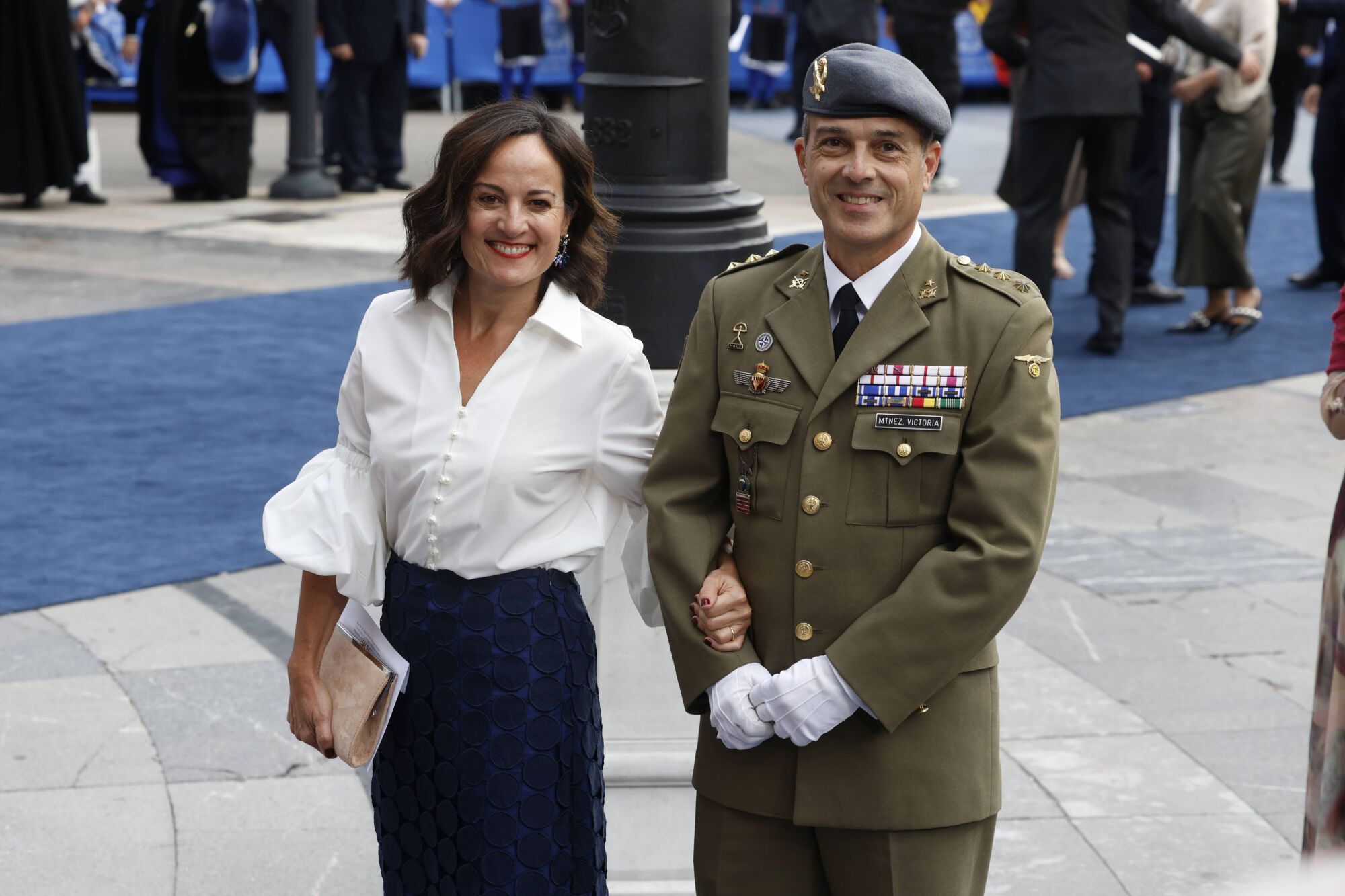  Así fue la llegada de los invitados a los premios "Princesa de Asturias" y su paso por la alfombra azul