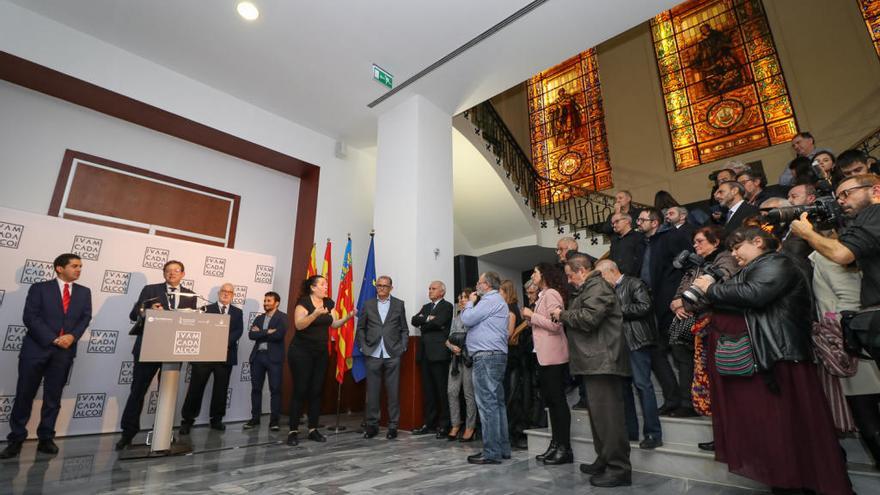 Imagen de la reapertura del IVAM-CADA de Alcoy.