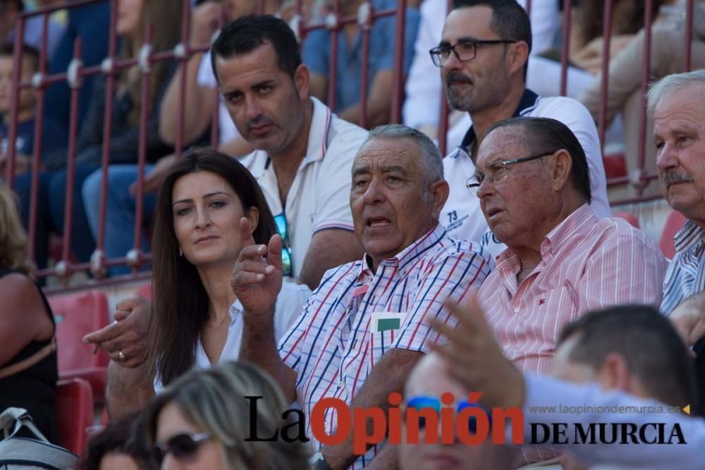 Ambiente en la corrida de rejones de la Feria de M