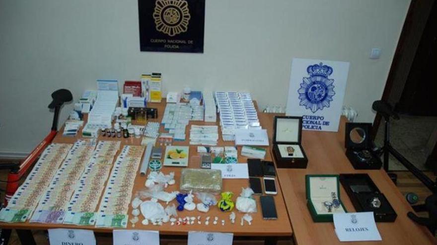 Detenidas cinco personas en Teruel por venta de drogas y sustancias dopantes