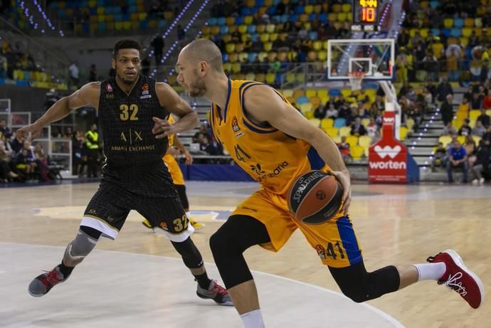 01.02.19. Las Palmas de Gran Canaria. Baloncesto Euroliga temporada 2018-19. Herbalife Gran Canaria - Armani Milán. Foto Quique Curbelo