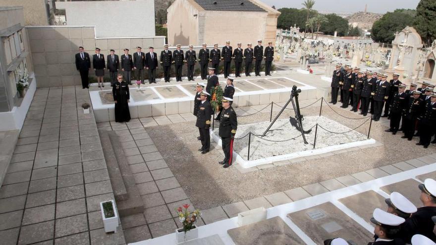 Homenaje a los Caidos de la Armada en Los Remedios de Cartagena