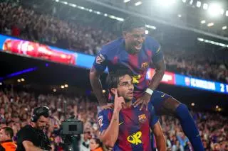 Triple buena noticia para Flick antes del final de Liga