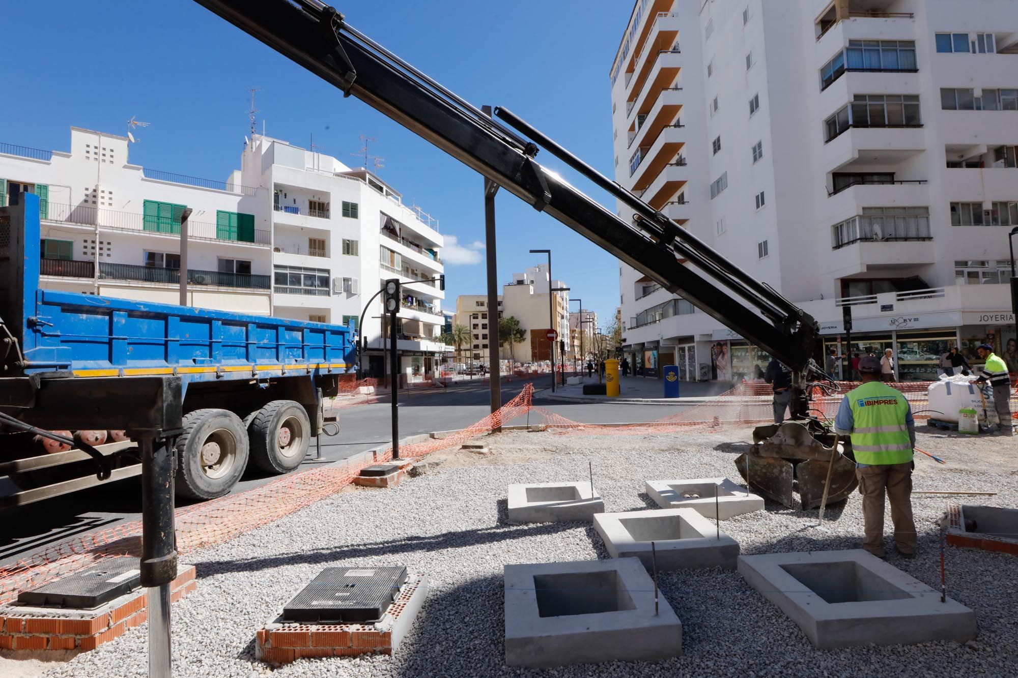 Obras en Isidor Macabich en Ibiza