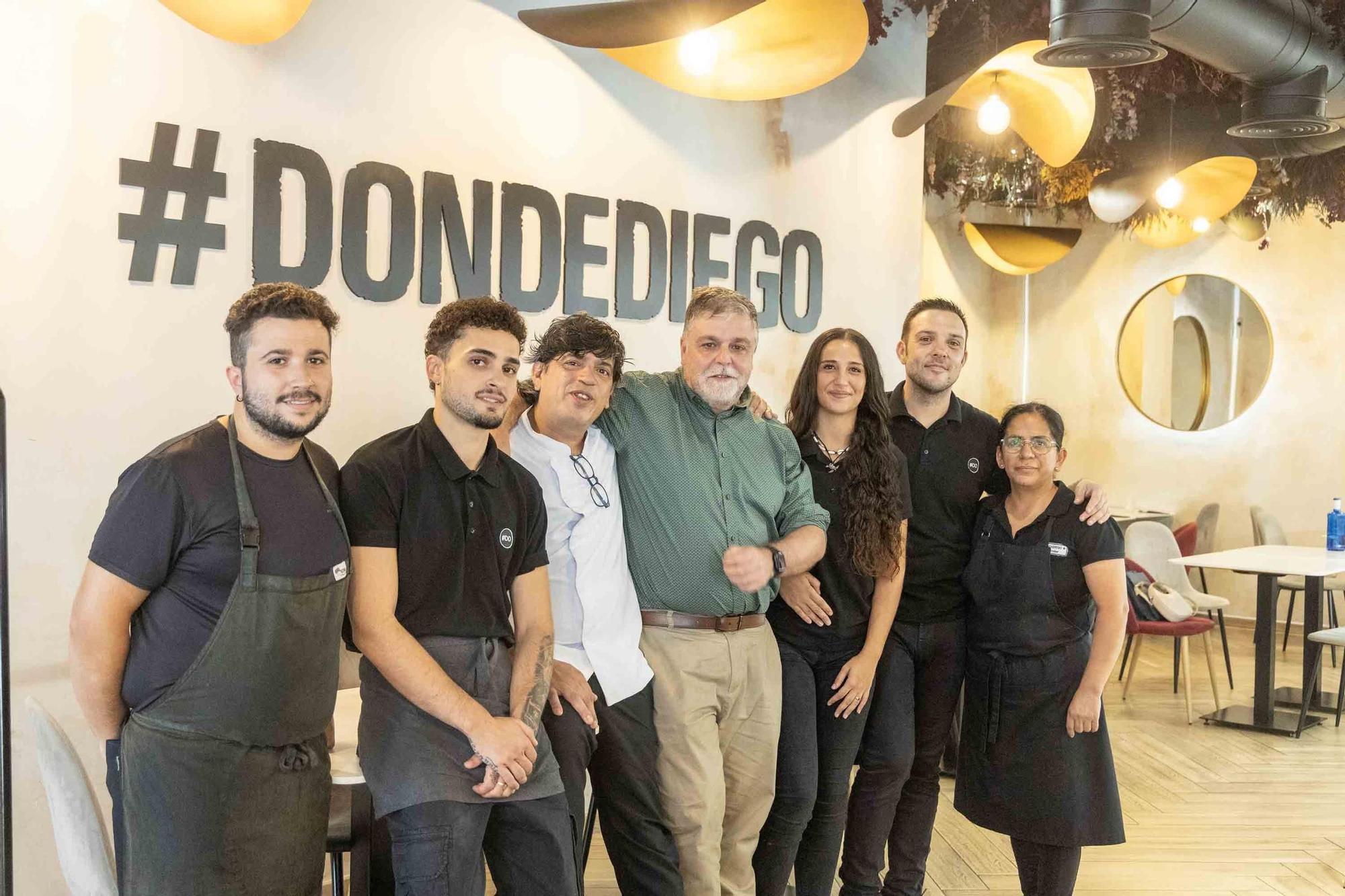 Cariño y sabor a Villena en Donde Diego, en el segundo día de "Menjars de la Terra" con la uva de mesa como protagonista