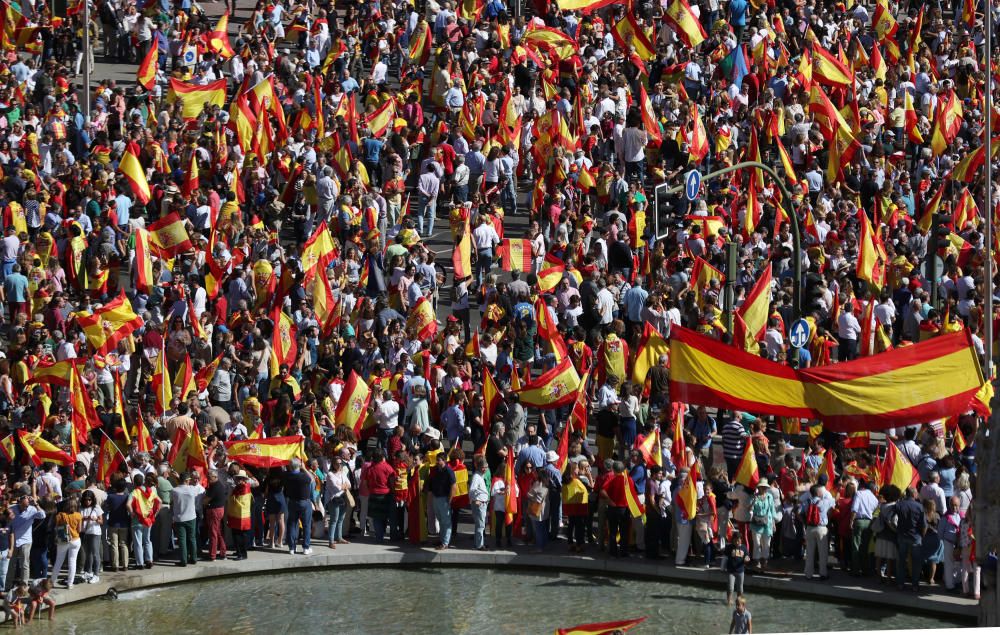 Concentración en Madrid por la unidad de España