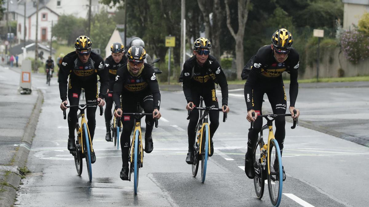 Entrenamiento para el Tour de Francia.