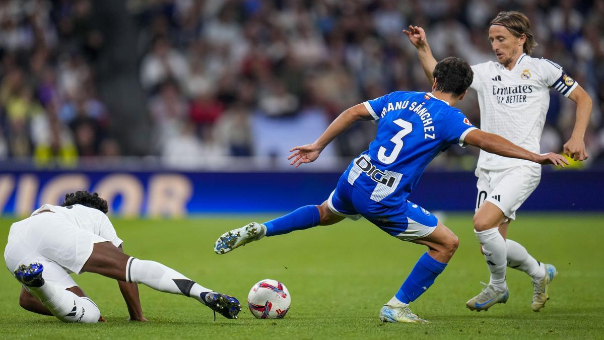 Acción del Real Madrid - Alavés.